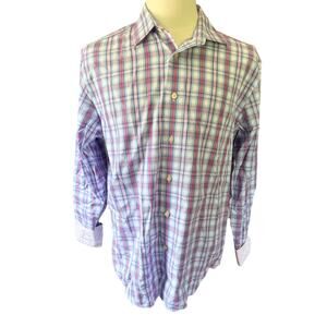 Egara Mens Dress Shirt Spring colors Size XL